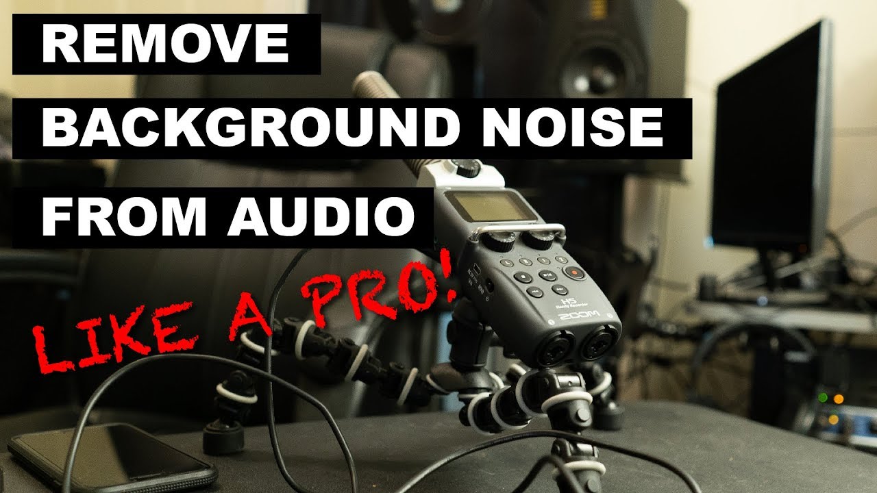Remove background noise izotope rx